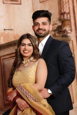 Experience the soulful connection in these serene pre-wedding portraits. Studio Kings Wedding Photography celebrates the depth and tranquility of their love.