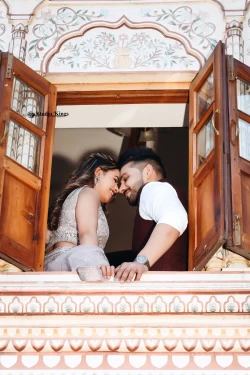Experience the blissful expression of love in these pre-wedding portraits. Studio Kings Photography showcases the happiness and connection that define their journey.