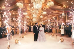Join in the joy as the couple's arrival marks the beginning of forever. Studio Kings Wedding Photography captures the happiness and love in this celebratory moment.