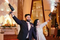 Be captured by the love as the couple makes their memorable entry. Studio Kings Photography celebrates the chemistry and connection that radiate in this special moment.