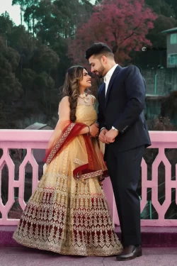 Experience the promises of their love in these pre-wedding portraits filled with harmony. Studio Kings Wedding Photography captures the connection and emotions that unfold.