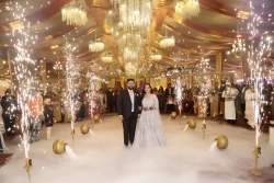 Experience the radiant arrival of the couple, a path that leads to forever. Studio Kings Wedding Photography commemorates the significance and beauty of this step forward.