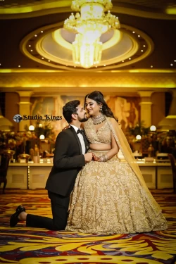 Discover love in every frame of this intimate couple's portrait. Studio Kings Wedding Photography showcases the tenderness and connection that make their bond special.