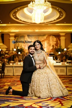 Discover love in every frame of this intimate couple's portrait. Studio Kings Wedding Photography showcases the tenderness and connection that make their bond special.