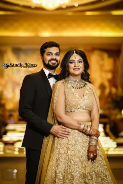 Discover love in every frame of this intimate couple's portrait. Studio Kings Wedding Photography showcases the tenderness and connection that make their bond special.