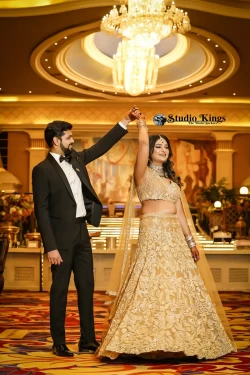 Step into timeless moments and get a glimpse into the couple's beautiful love story. Studio Kings Photography captures the chemistry and emotions that define their relationship.
